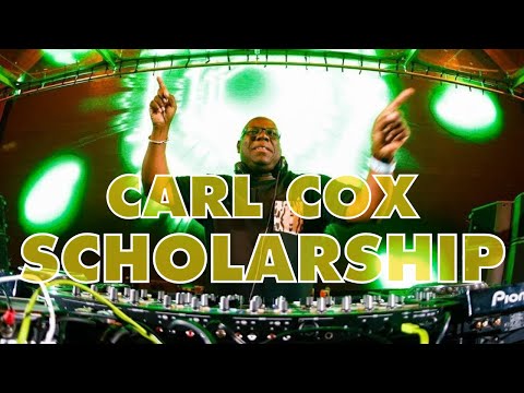 WaterBear Announces Carl Cox Scholarship Award | WaterBear - The College of Music