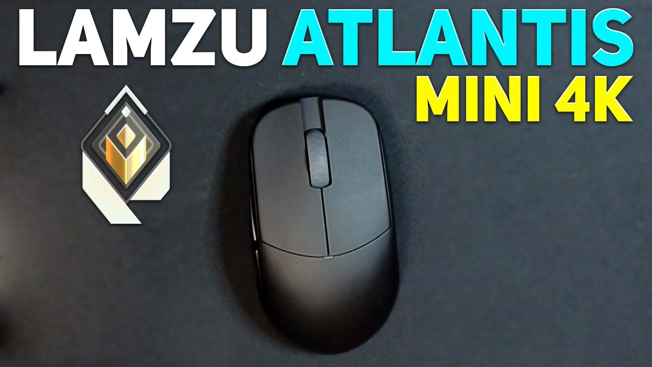 LAMZU Atlantis Mini 4K Mouse Review - YouTube