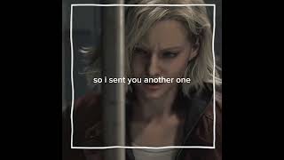 Yeah,Grace ain't getting that divorce papers.. #BelaGrace #beladimitrescu #residentevil