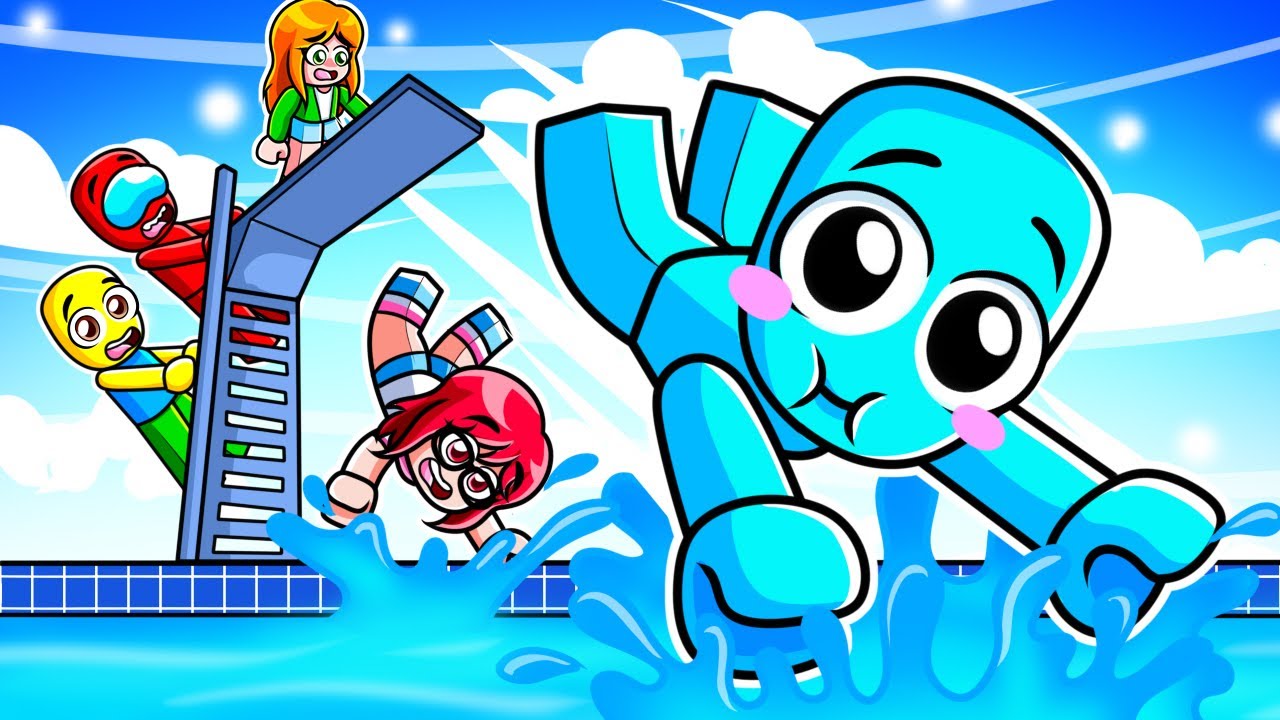Jugamos SALTA a la PISCINA en Roblox!