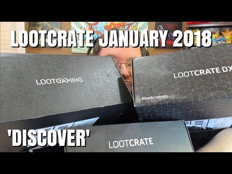 Loot Crate Unboxing January 2018! - YouTube