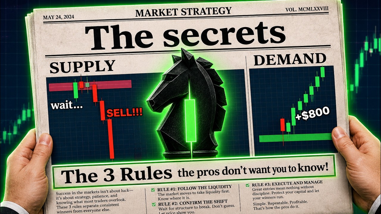 Never Trade Supply & Demand Until you see these 3 Rules...