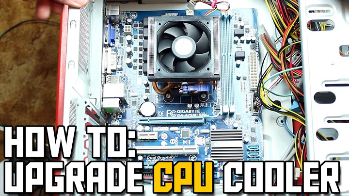 How to Upgrade CPU Cooler // How to Replace CPU Cooler or Heatsink