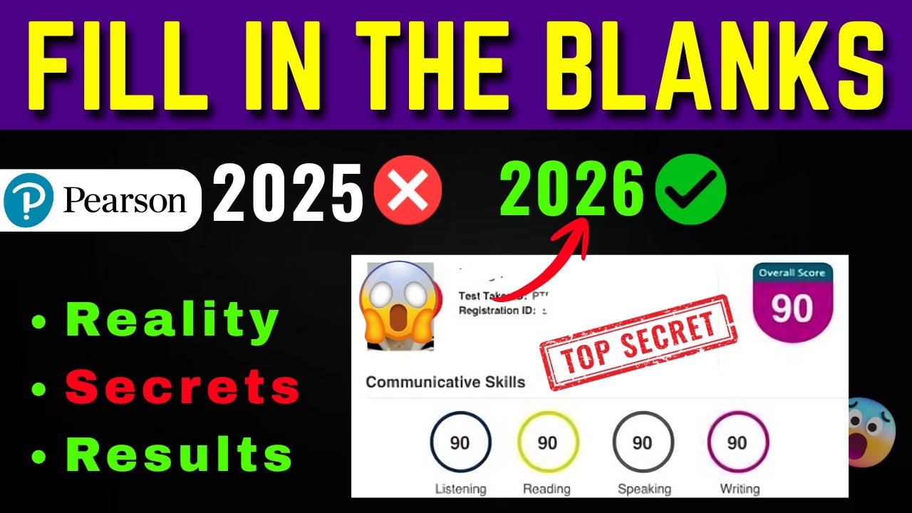 PTE Listening Fill in the Blanks - MUST PRACTICE - Doctor PTE