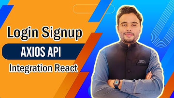 React Login, Signup Axios API integration with Routing