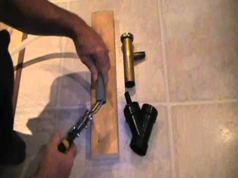 How to attach a dishwasher hose to the drain under your ...