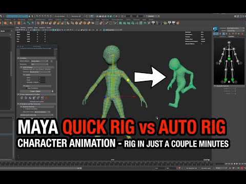 Maya Tutorial: Quickly Rig Your Characters