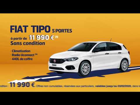 Pub Fiat Tipo grande berline 5 portes janvier 2020