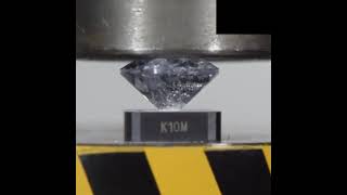 100 TON HYDRAULIC PRESS VS DIAMOND