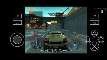 Emulator PS 2 AetherSX2 Need for Speed Undercover / Tecno POVA 2 / 10-30 fps