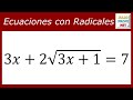 ECUACIONES CON RADICALES - Ejercicio 5