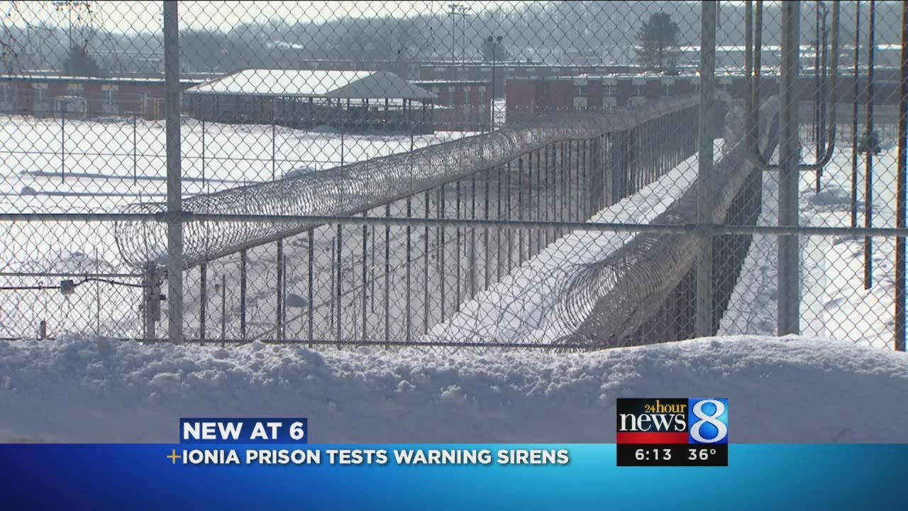 Some residents can't hear Ionia prison sirens YouTube