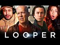LOOPER (2012) MOVIE REACTION – IS IT AN UNDERRATED SCI-FI?! – FIRST TIME WATCHING