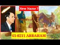 What is the New Name❓60-0211 A-B-R-A-H-A-M