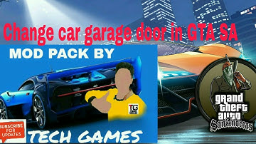 🔥Change GTASA cj car garage door texture...!🔥