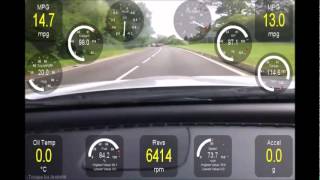 Match Highlights RX8 with Torque Android App