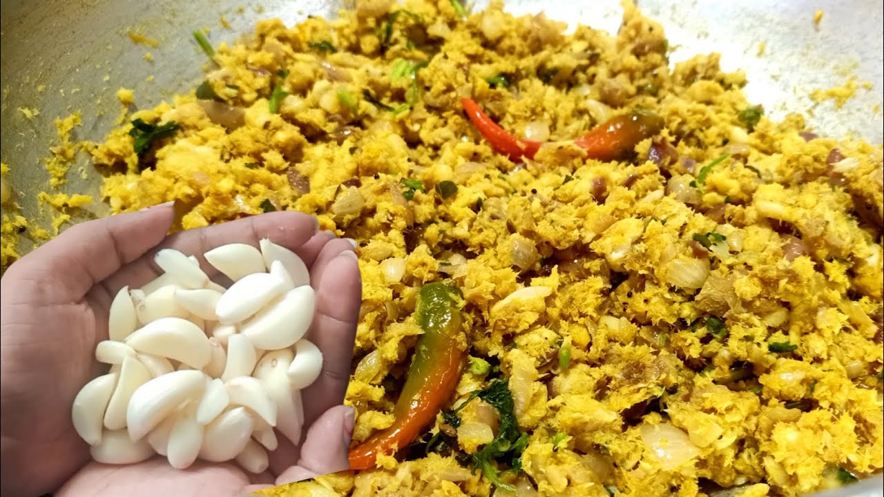 Sura Puttu Recipe in Tamil / Shark Fish Recipe / Meen Puttu / Shark Fish Scramble / Sura meen Puttu.