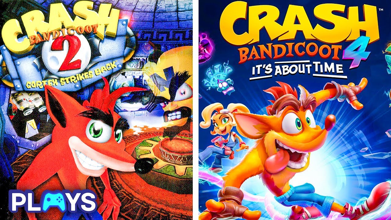 Modsigelse haj Illustrer Every Crash Bandicoot Game Ranked - YouTube