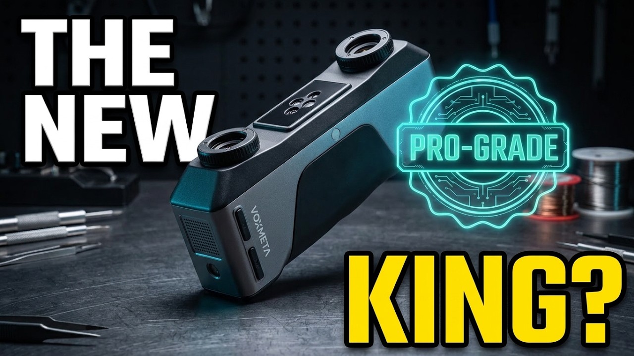 This New Metrology 3D Scanner Surprised Me | VoxMeta H1 Pro Review