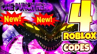 One Punch Hero, Roblox GAME, ALL SECRET CODES, ALL WORKING CODES