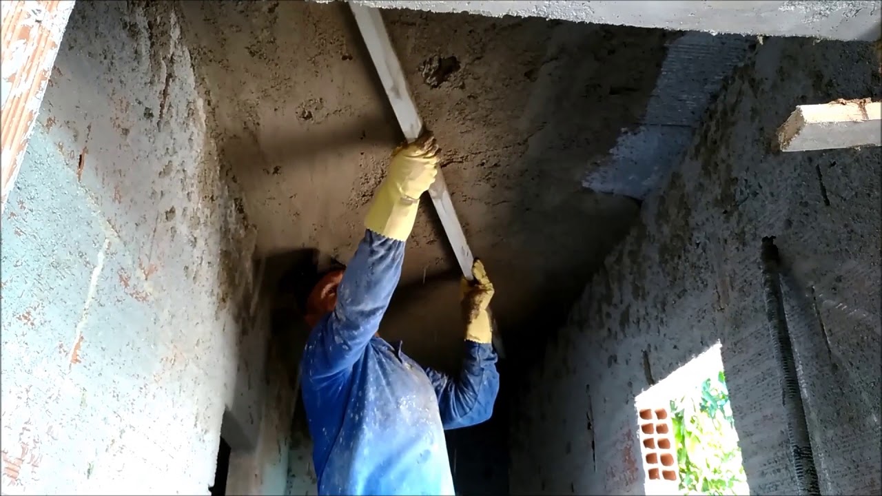 Emboço de teto e algumas dicas - YouTube