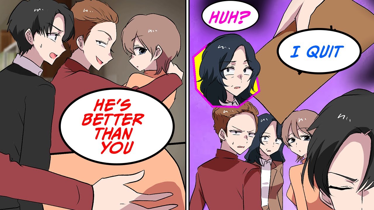 【RomCom】My wife cheated on me with the CEO's son so I quit, but then…【Manga Dub】