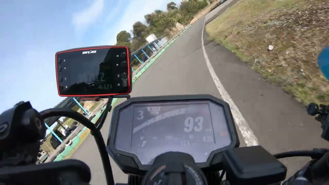 カワサキZX-25R SE（2023） M.S.L.HOBBYで80回目の走行