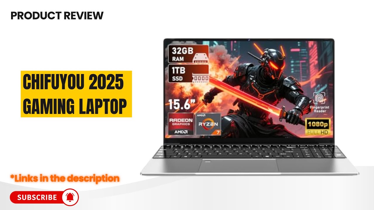 Обзор игрового ноутбука CHIFUYOU 2025 | Ryzen 7 5700U, 32 ГБ ОЗУ, 1 ТБ SSD