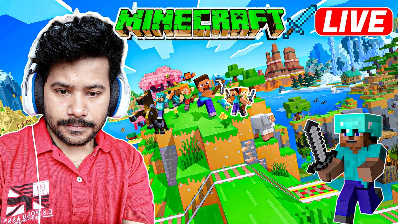 Tiig 🔴 LIVE | Minecraft Public Smp Live 24/7 Live Server Java | Free To Join ...