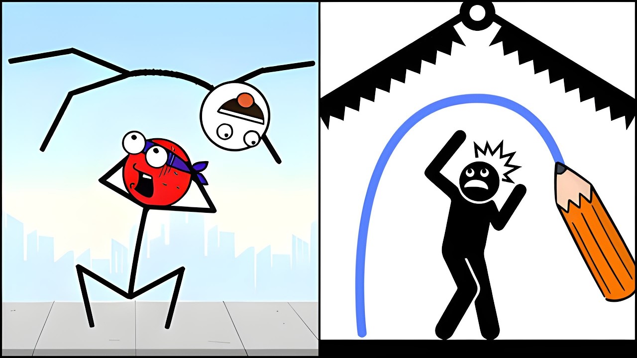 Flip Jump Weegoon VS Stickman Rescue Draw Game - All Levels SpeedRun Gameplay