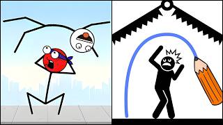 Flip Jump Weegoon VS Stickman Rescue Draw Game - All Levels SpeedRun Gameplay screenshot 3