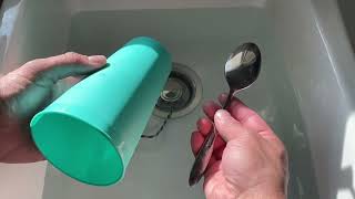 How to remove a stuck sink stopper. Constrictor Knot.