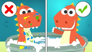Aprende con Eddie 🧼🚿 A bañarte, lavarte los dientes y las manos.