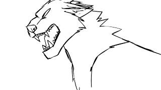 Animation Test //Angry Wolf