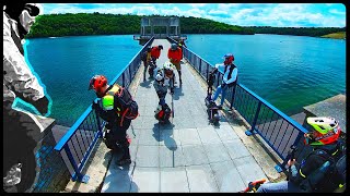 E-UNICYCLE OFF-ROAD Trail Riding Around The Biggest Lake In Belgium | HERO-MONSTER-S18-SHERMAN-RS19