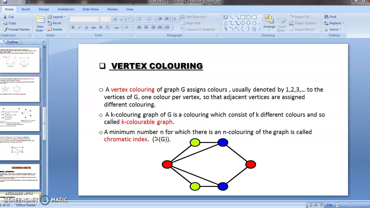 graph colouring - YouTube