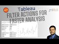 Tableau Filter Actions for Faster Analysis