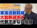 東海道新幹線運休問題についての私見【東海道新幹線が大動脈過ぎて、代替が追いつかないのが問題】