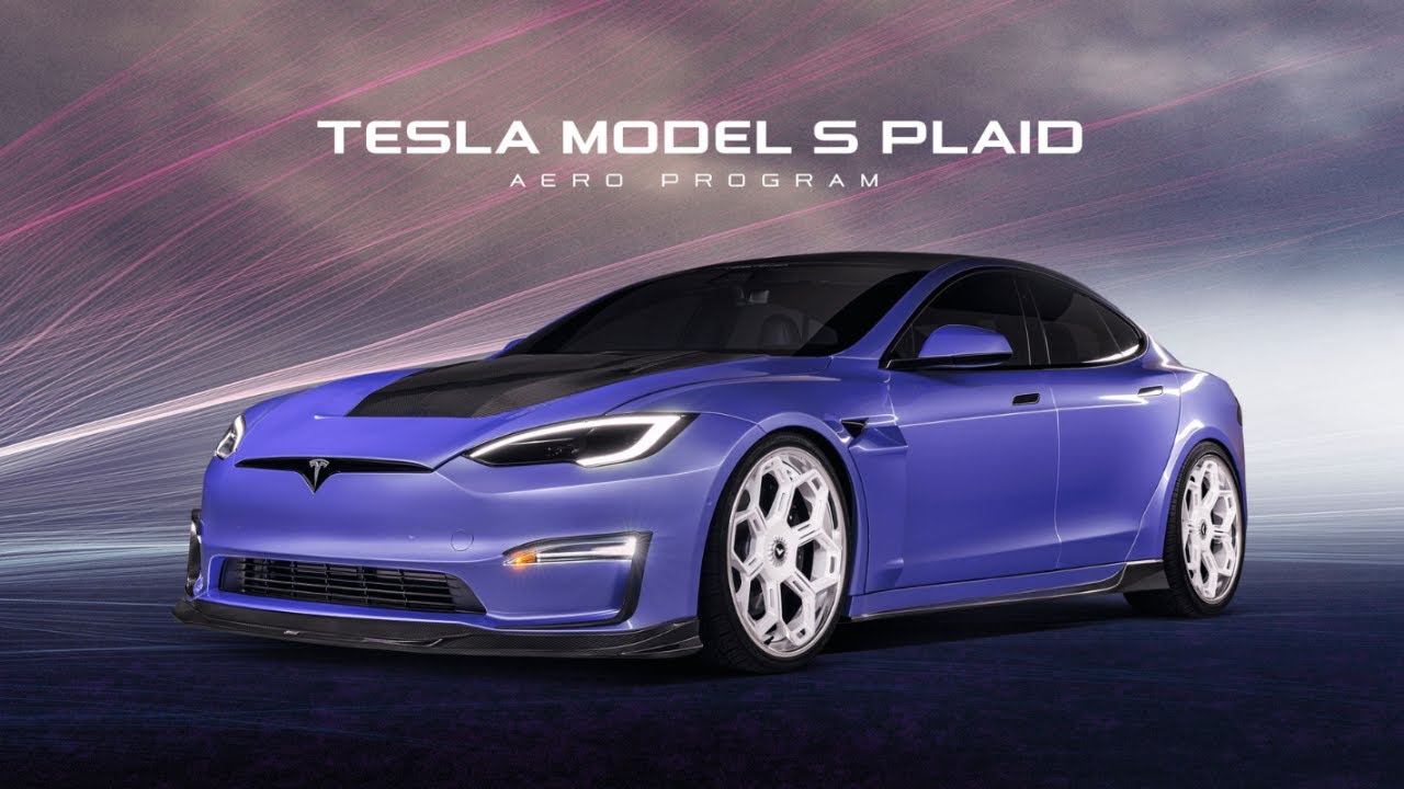 Vorsteiner Tesla Model S Plaid Carbon Fiber Aero Program | Lightweight Performance Design