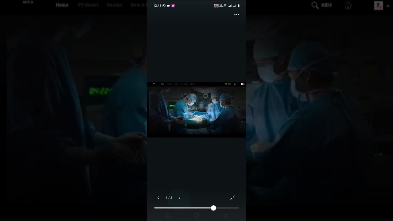 Ilustrasi Template PPT Tema Netflix