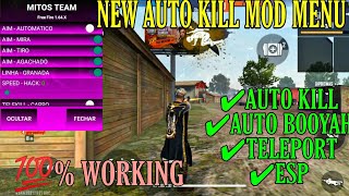 NEW AUTO KILL FREE FIRE MOD MENU☠ || FF AUTO BOOYAH MOD MENU🔥 || MATCH MAKING FIX!😱 screenshot 4