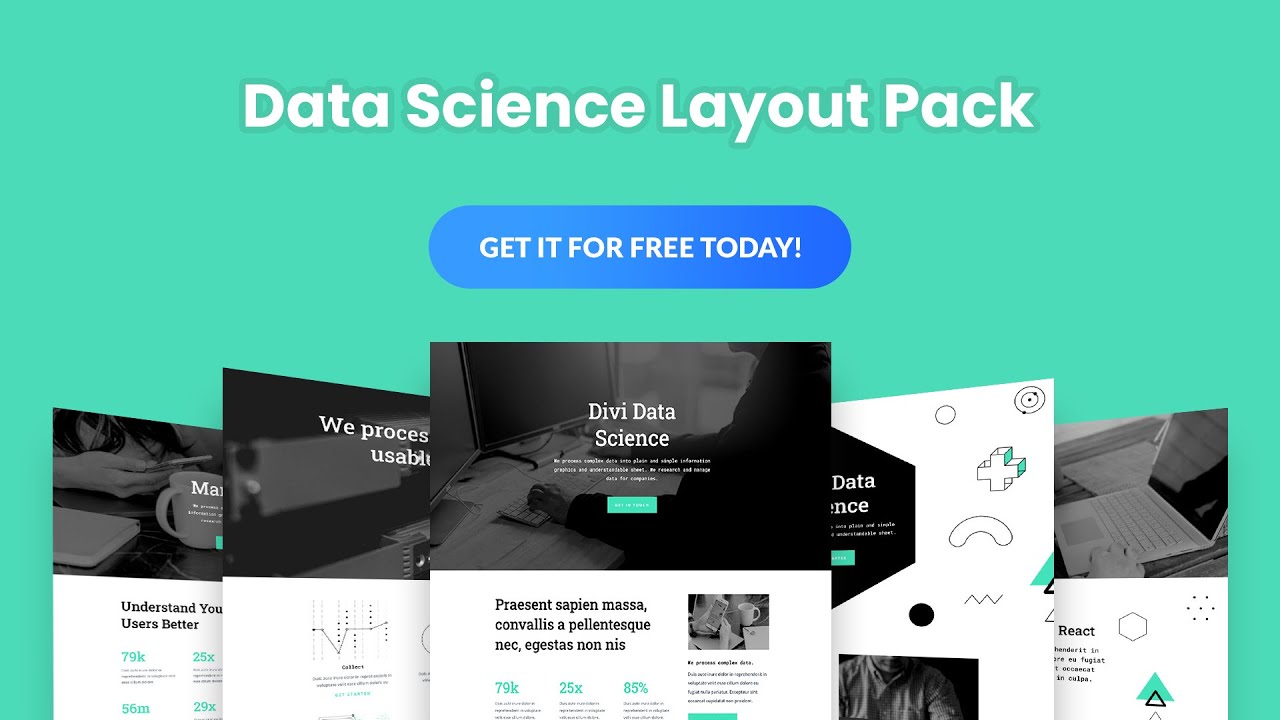 Get a FREE Data Science Layout Pack for Divi - YouTube