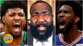 Reacting To Marcus Smart Accusing Joel Embiid Of Flailing For Fouls The Jump
