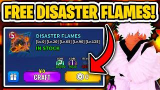 HOW TO GET DISASTER FLAMES IN KAIZEN FOR FREE! (Jogo Cursed Technique For Free) screenshot 4