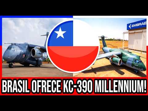 EMBRAER offers the KC 390 Millennium to Chile 🇨🇱💪🇧🇷 #Chile #Valparaiso #ViñaDelMar #BioBio #Santiago