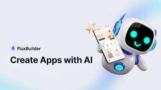 Create Apps with AI: Just Chat &amp; Launch! 📗 FluxBuilder (Best AI App Builder 2026)