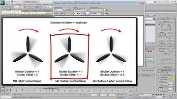 Animating a Propeller in 3ds Max - Part 2 - Adding Motion Blur