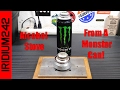 Make An Alcohol Stove From Monster Energy Drink Can