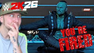 ALEISTER BLACK GOT FIRED AGAIN WWE 2K26