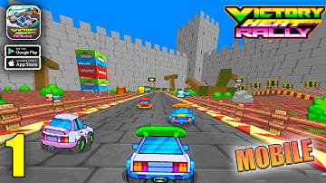 Crunchyroll Victory Heat Rally Gameplay Walkthrough Part 1 (iOS, Android)